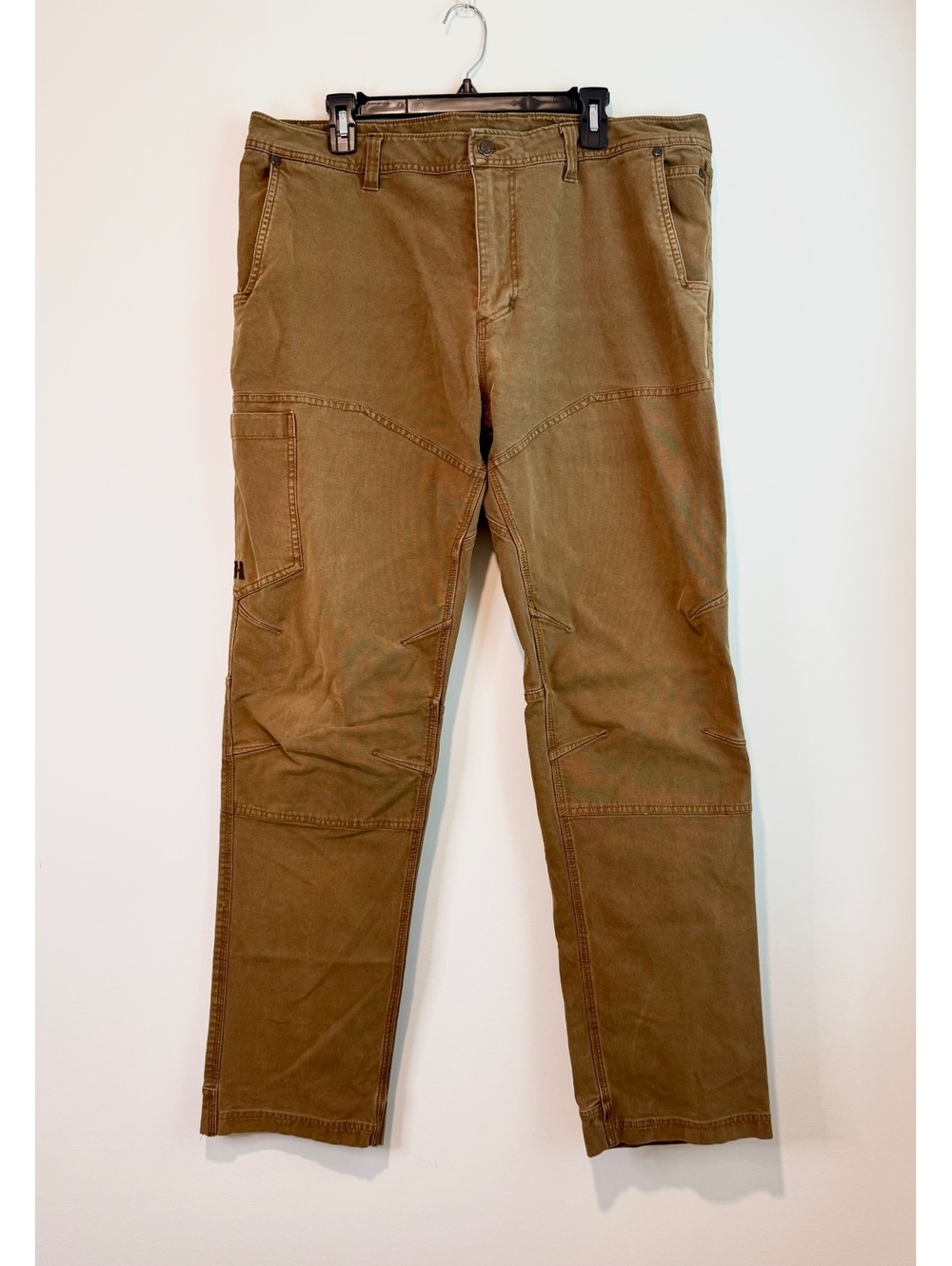 Harley-Davidson Men’s Brown Canvas Utility Motorcycle Pants H-D Workwear 38/34